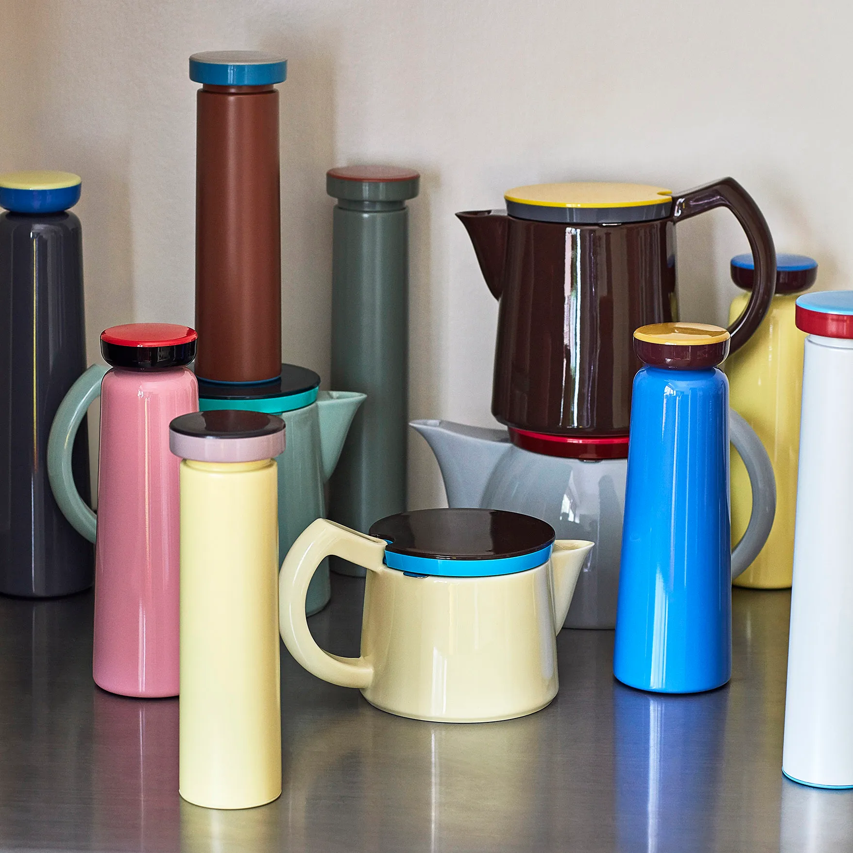 Sowden thermos bottle 0.5 litre, grey HAY