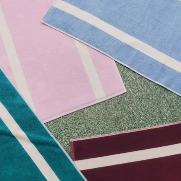 Stripe bath mat - Cool pink, 50x80 cm - HAY