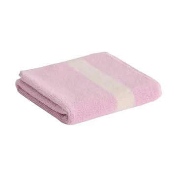 Stripe towel - Cool pink, 40x60 cm - HAY