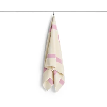 Stripe towel - Cool pink, 70x140 cm - HAY