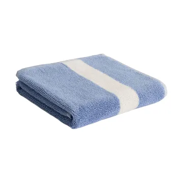 Stripe towel - Dusty blue, 40x60 cm - HAY