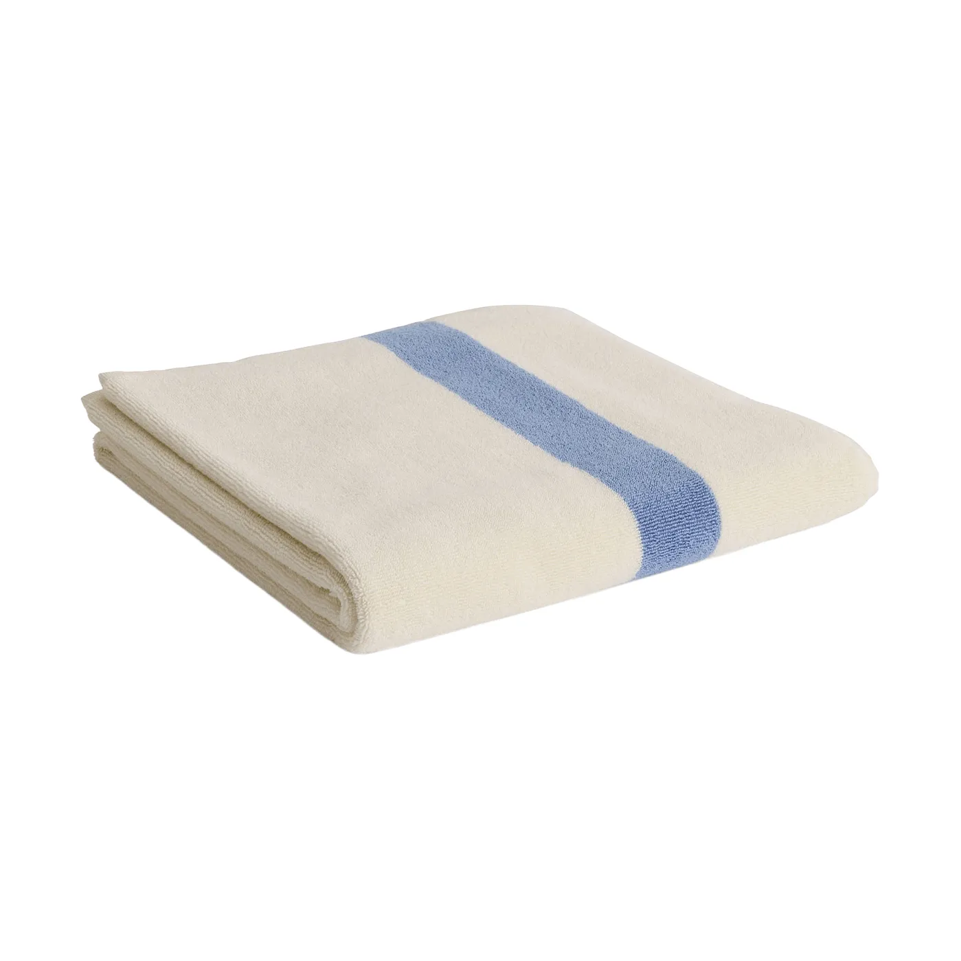 Stripe towel, Dusty blue, 70x140 cm HAY