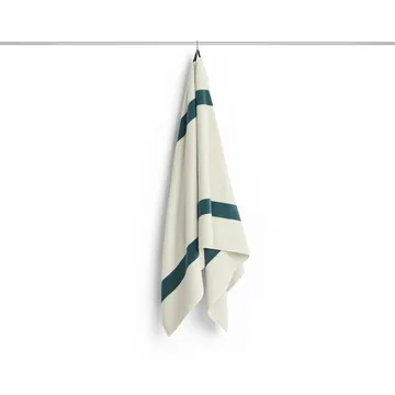 Stripe towel - Petrol blue, 70x140 cm - HAY