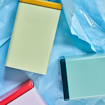 Tin by Sowden tin - Yellow - HAY