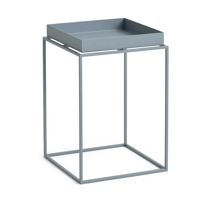 Tray Table medium side table - Pigeon blue, 30x30x44 cm - HAY