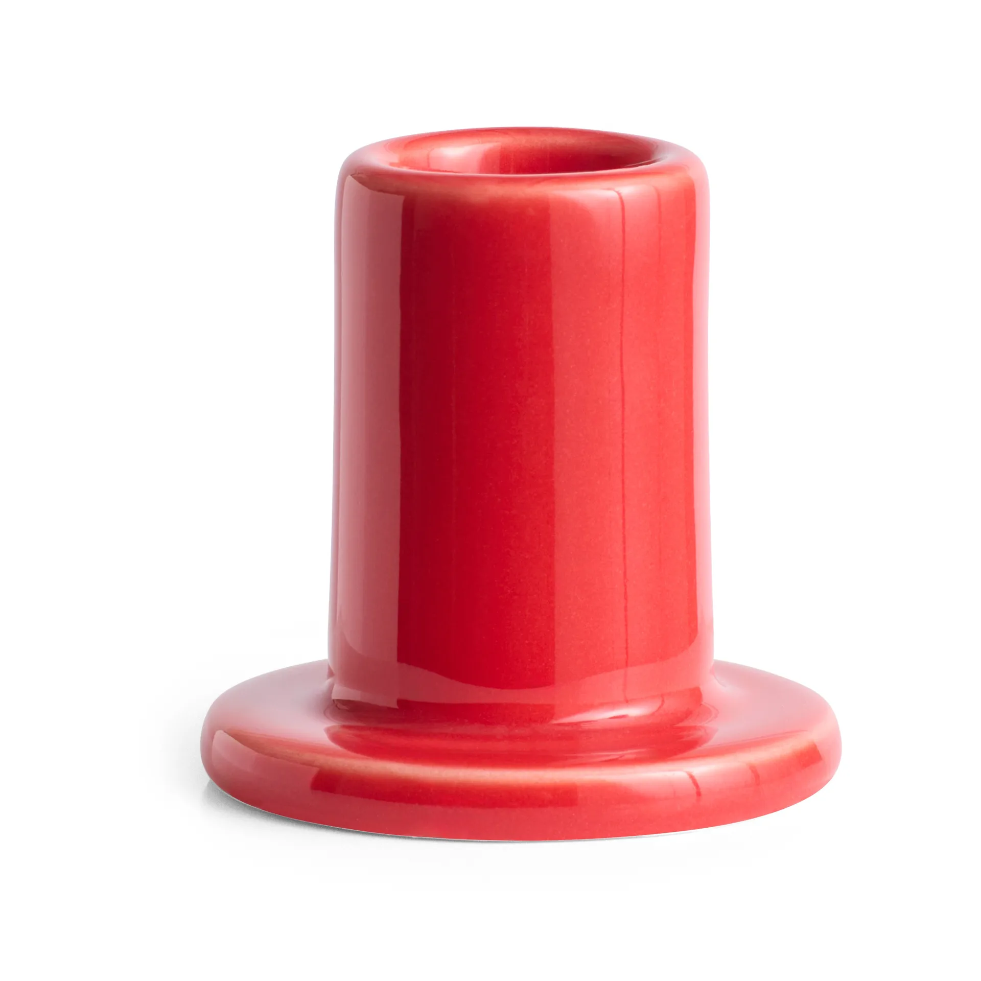Tube candle stick 5 cm, Red HAY