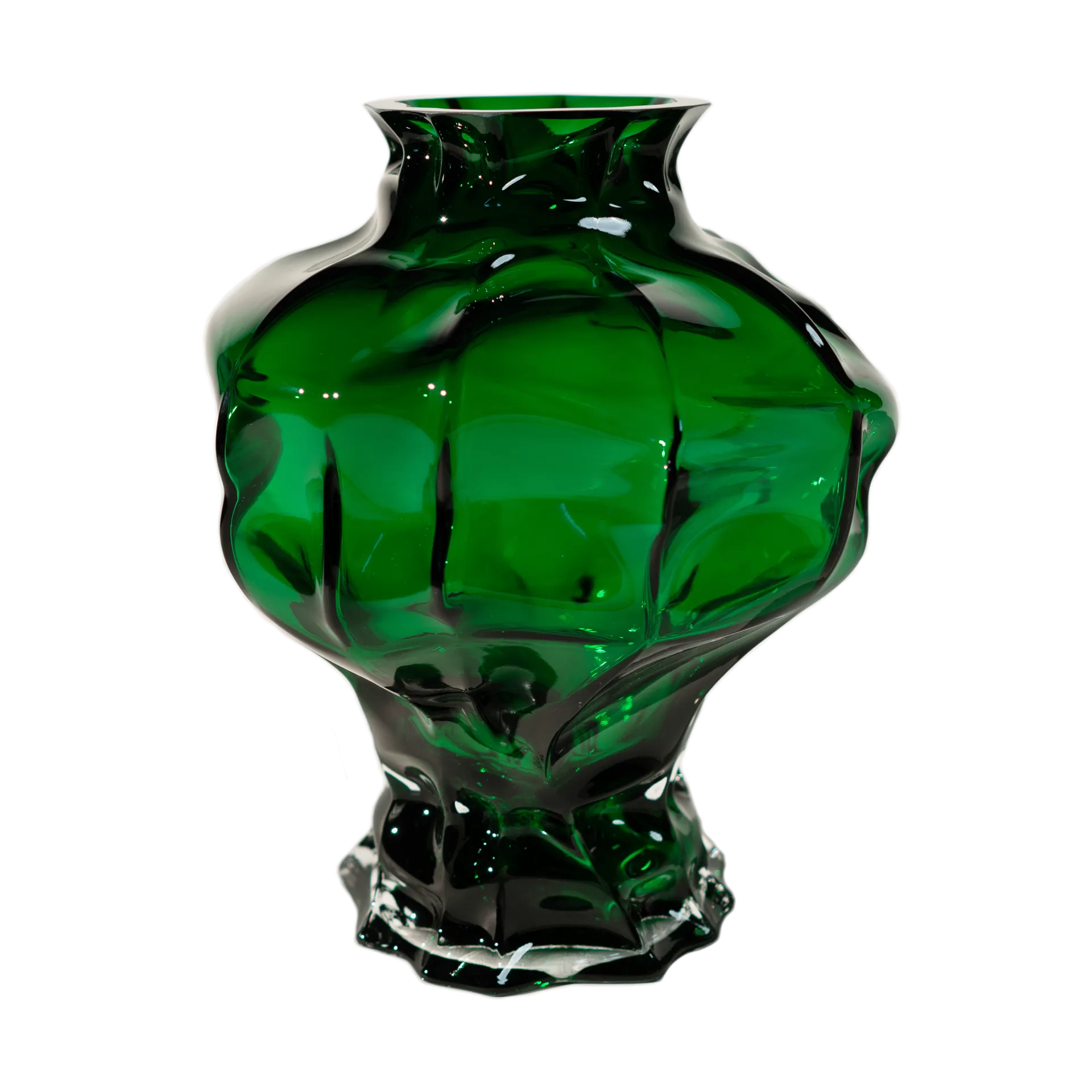 Ammonit vase 30 cm, Green Hein Studio