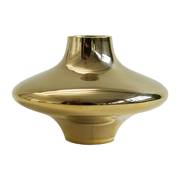 Doublet no. 01 small candlestick, Brass Hein Studio