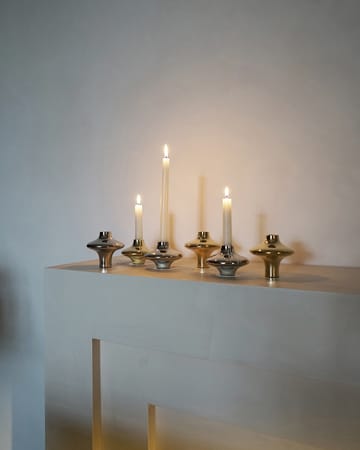 Doublet no. 02 s large candlestick - Brass - Hein Studio