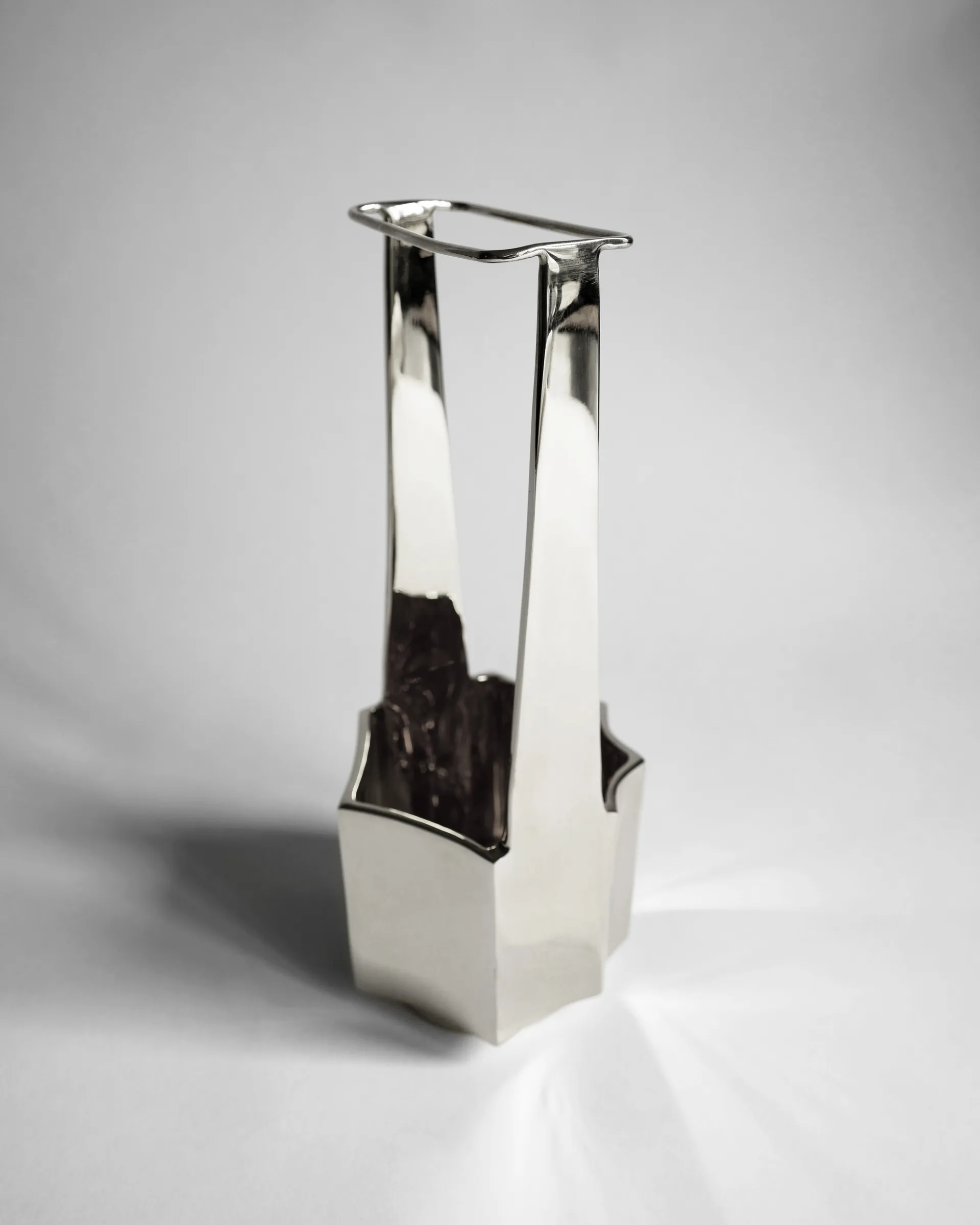 Ikebana vase 30 cm, Nickel Hein Studio