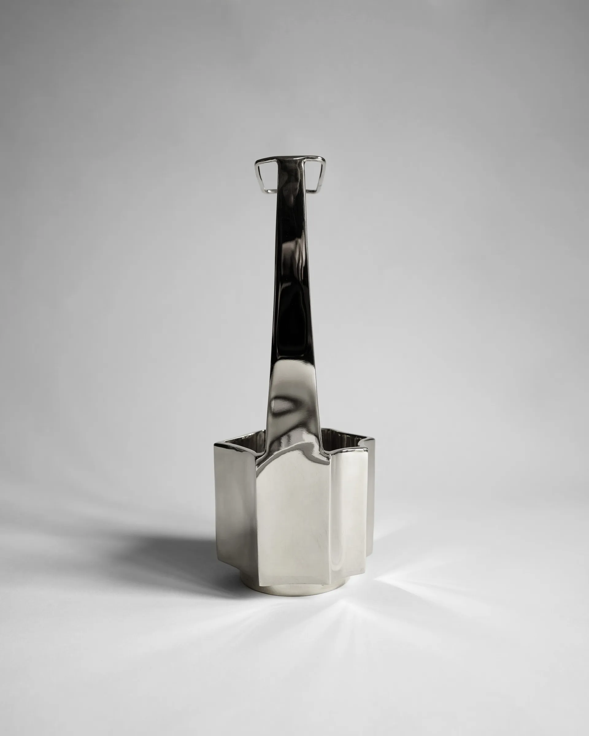 Ikebana vase 30 cm, Nickel Hein Studio