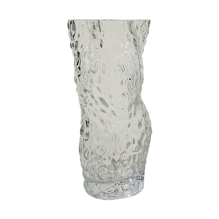 Ostrea Rock glass vase 30 cm, Clear Hein Studio