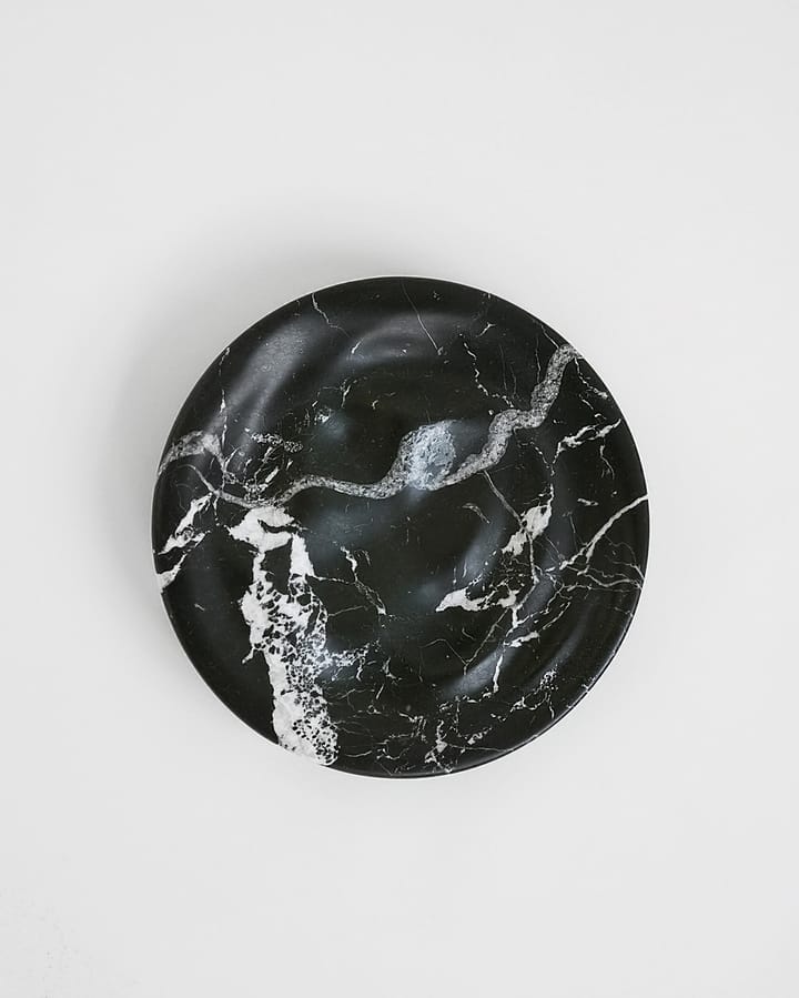 Ripple skål 30 cm, Black marble Hein Studio