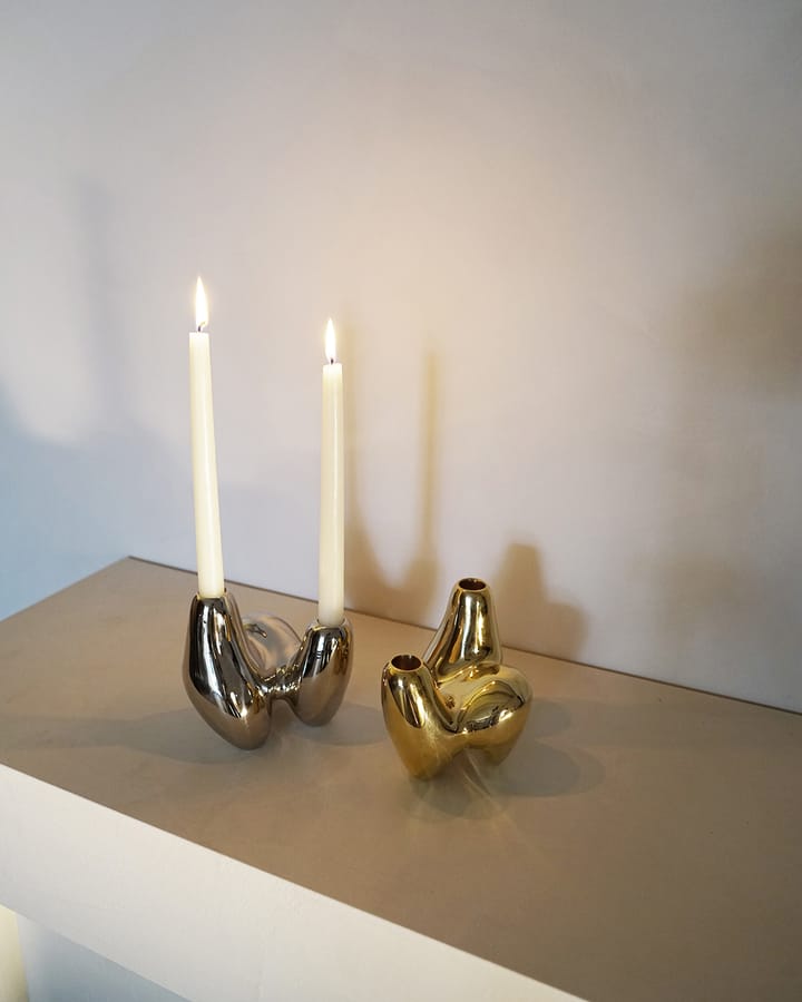 Unity candlestick, Brass Hein Studio