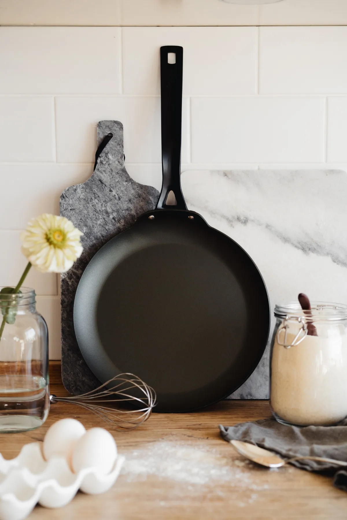 Heirol crêpe pan, Blacksteel-28 cm Heirol