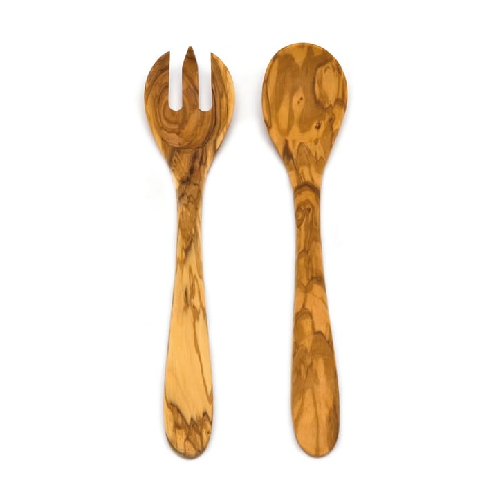 Heirol salad cutlery olive wood 2-pieces - 30 cm - Heirol