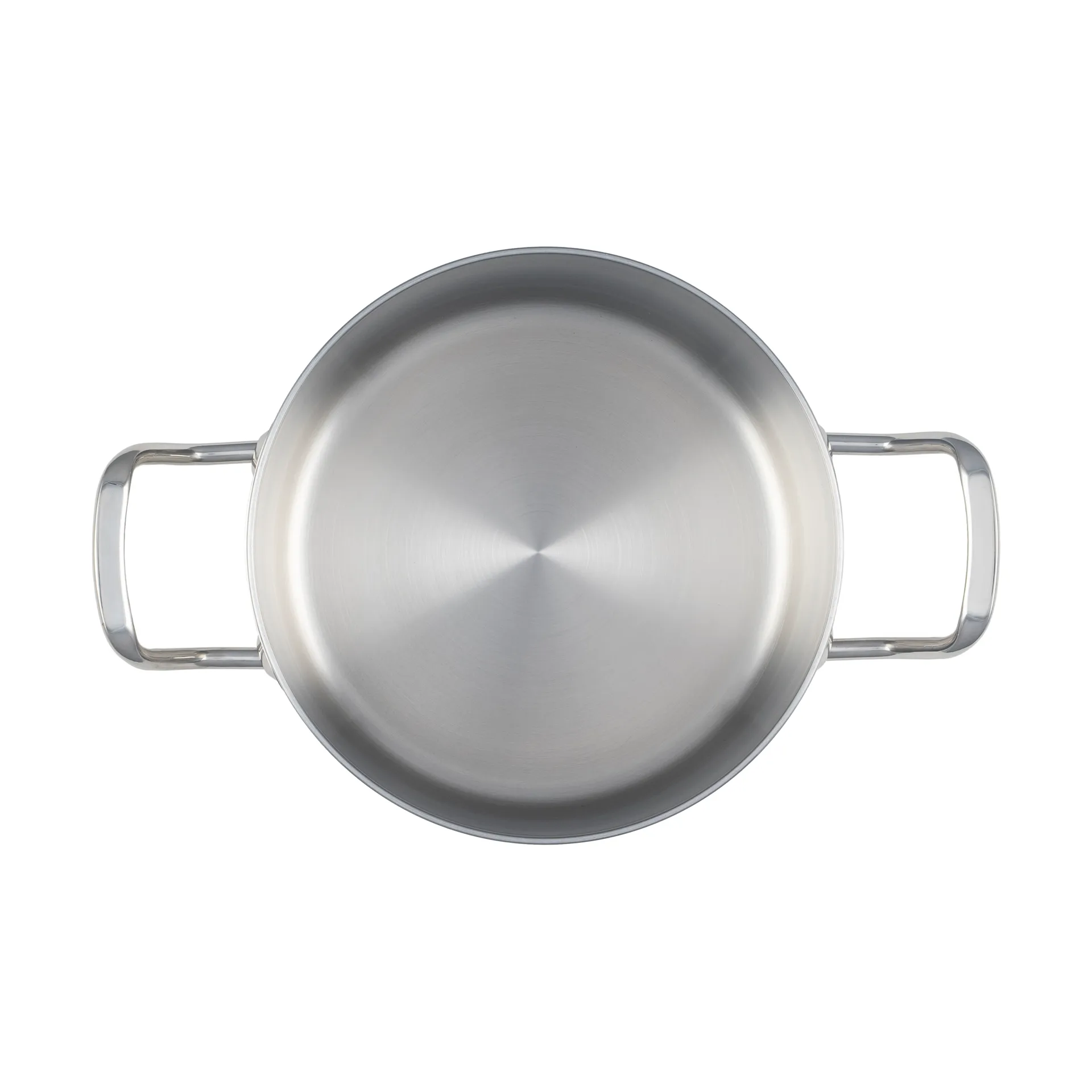 Heirol Steely Classic Triply pot with lid 3 liters, Stainless steel Heirol