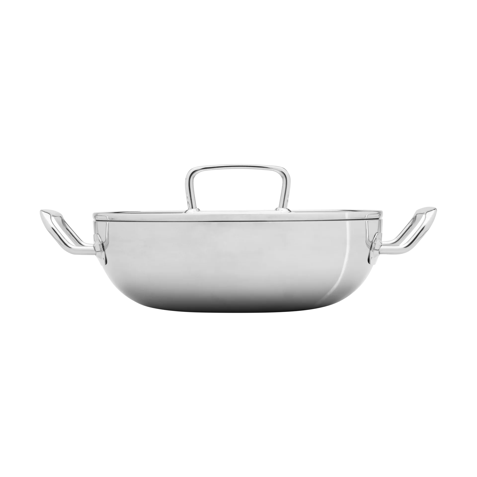 Heirol Steely Classic Triply sauté pan 3.4 liters, Stainless steel Heirol