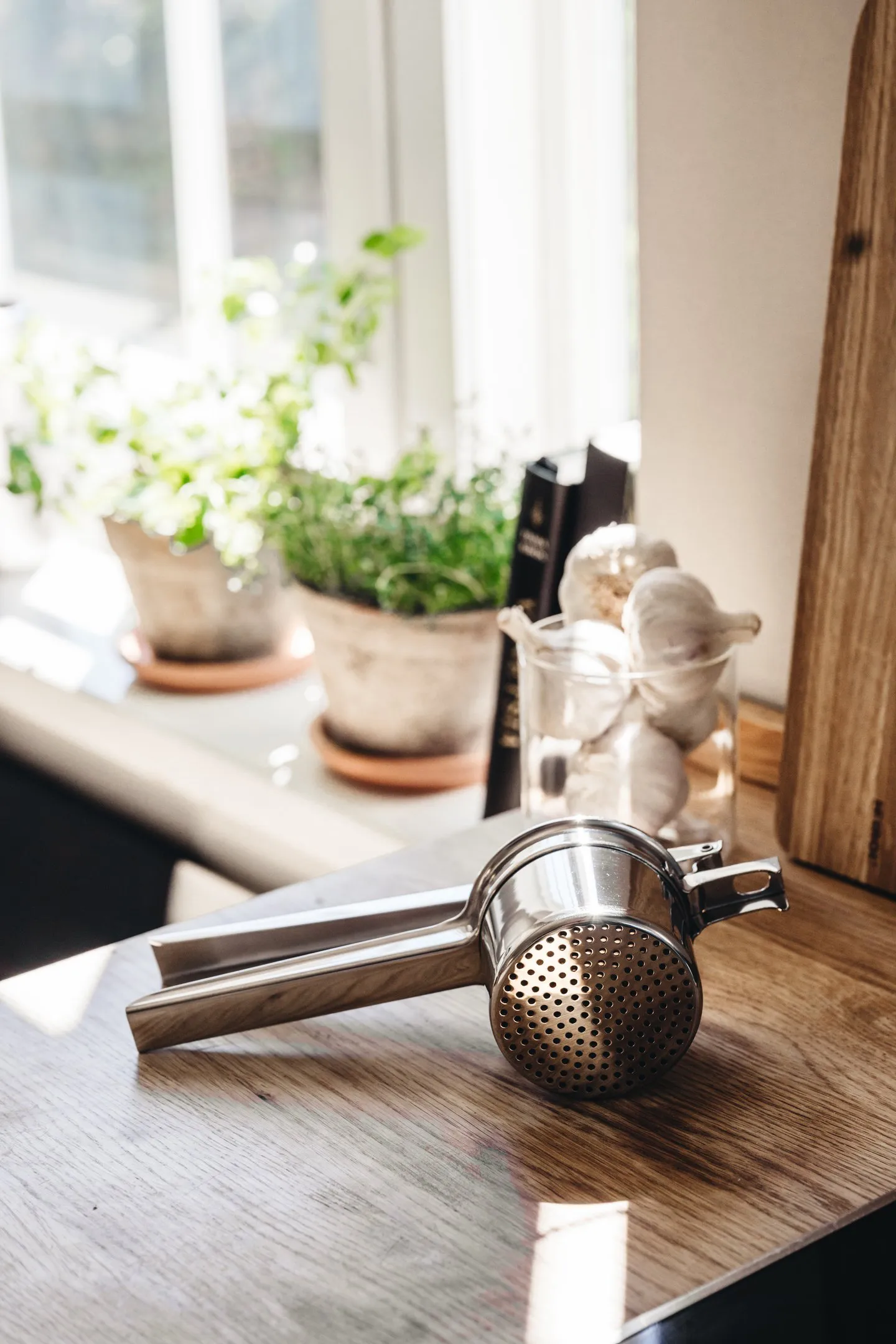 Heirol Steely potato masher, Stainless steel Heirol