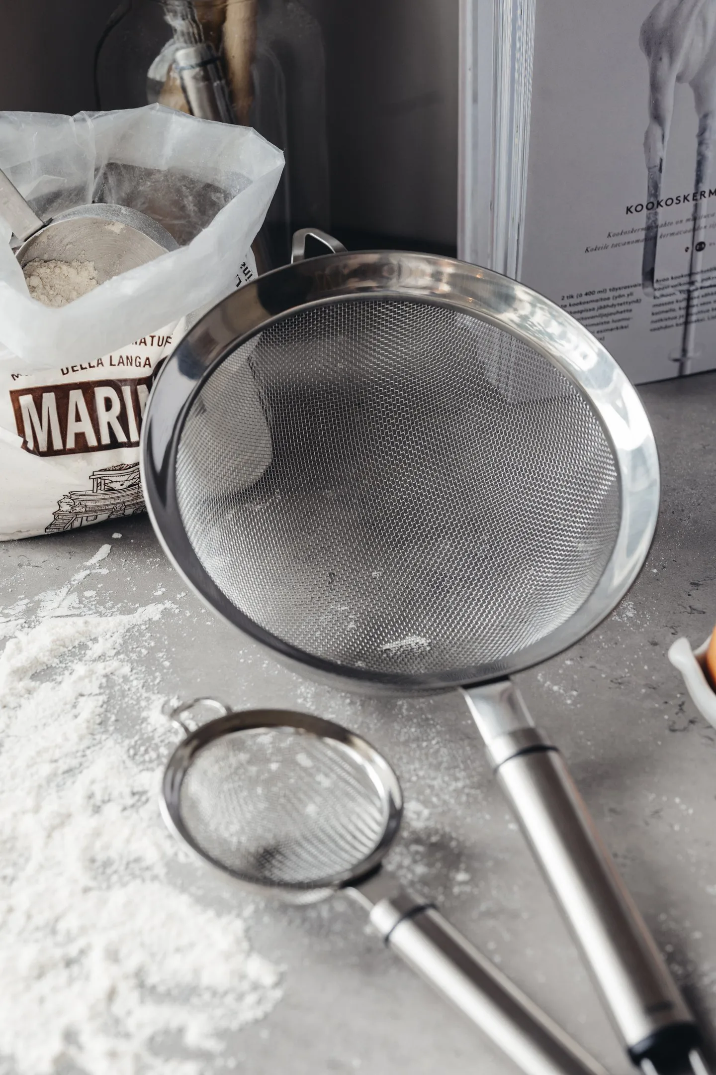 Heirol Steely tea strainer, Stainless steel Heirol