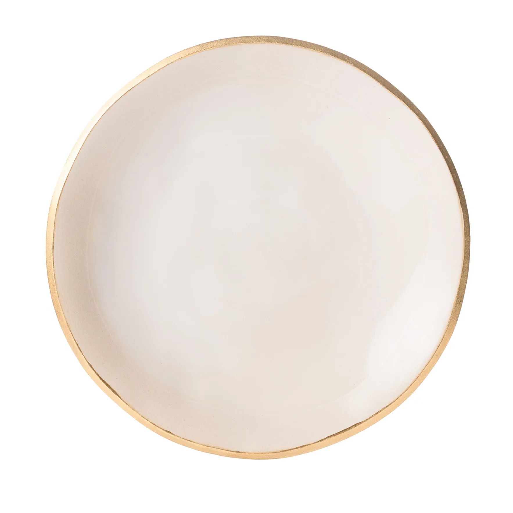 Heirol x Nosse Edge plate Ø28 cm, Gold Heirol