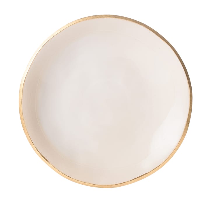 Heirol x Nosse Edge plate Ø28 cm, Gold Heirol