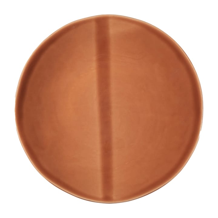 Heirol x Nosse Smooth plate Ø23 cm, Terracotta Heirol