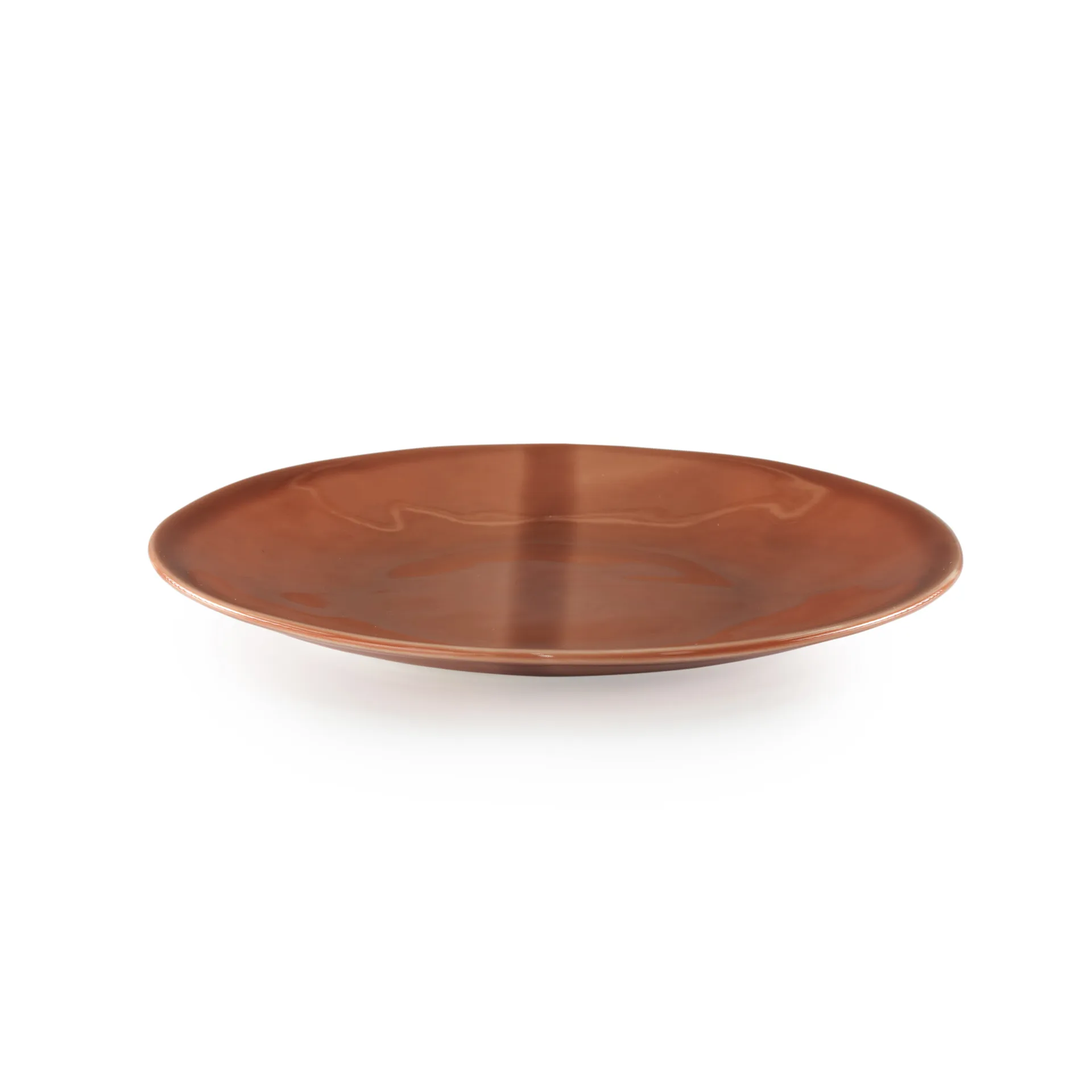 Heirol x Nosse Smooth plate Ø23 cm, Terracotta Heirol