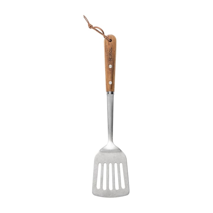 Stainless steel fish slice 36 cm, Beech Heirol