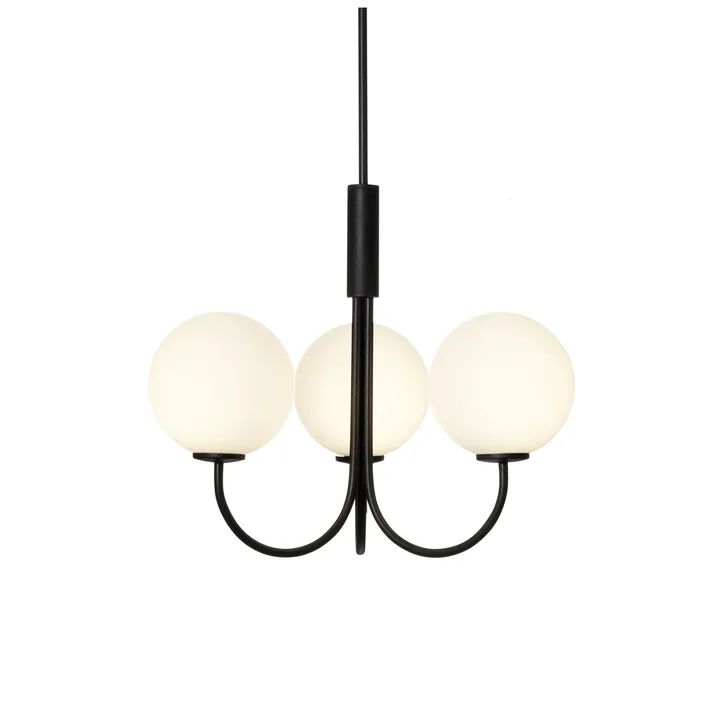 Ballon Chandelier - black, Ø45 cm - Herstal