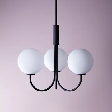 Ballon Chandelier - black, Ø45 cm - Herstal
