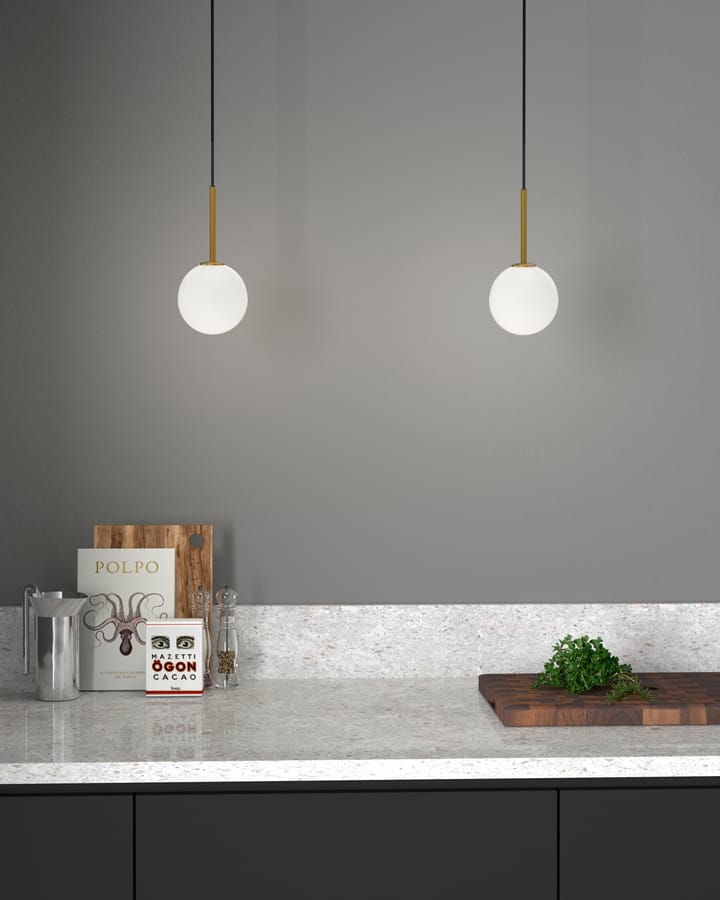 Ballon pendant, White-brass Herstal