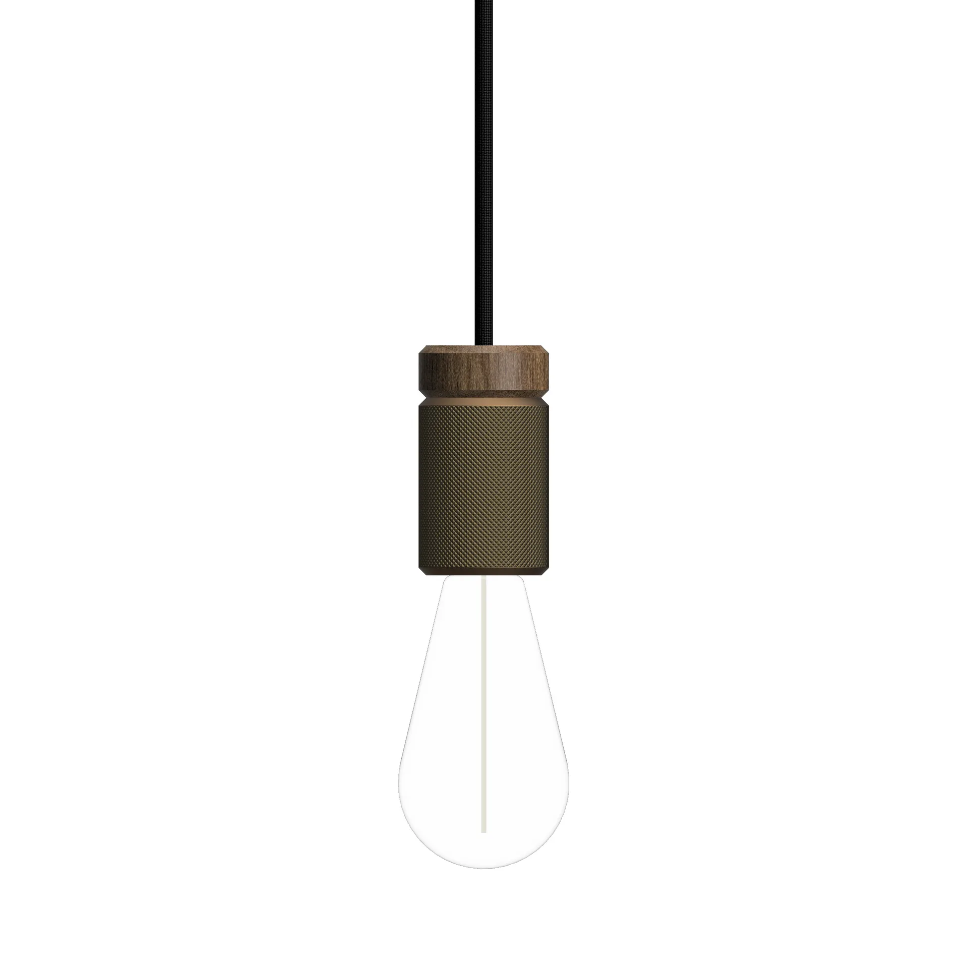 Holder pendant lamp, Matte bronze Herstal