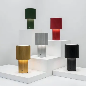 Iluma portable table lamp - Olive green - Herstal