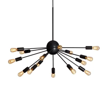 Mir ceiling lamp - black - Herstal