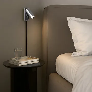 Pipeline wall lamp - Chrome - Herstal