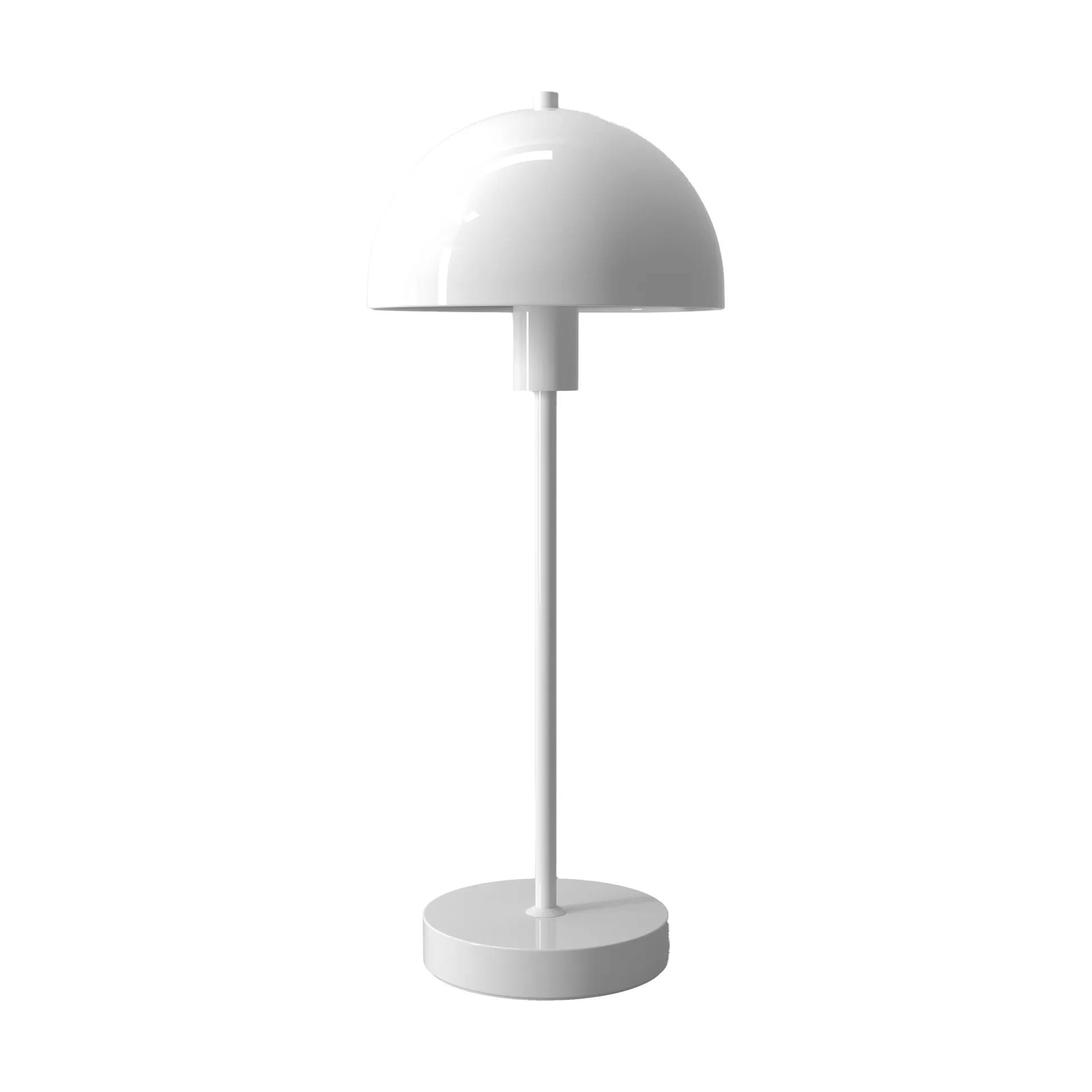 Vienda table lamp, Shiny white Herstal