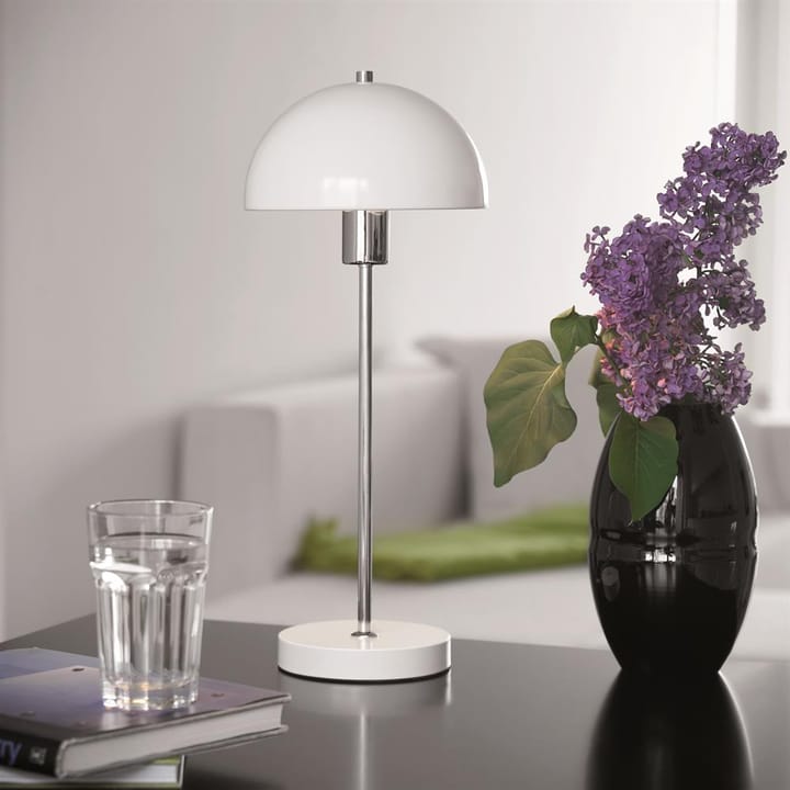 Vienda table lamp, white Herstal