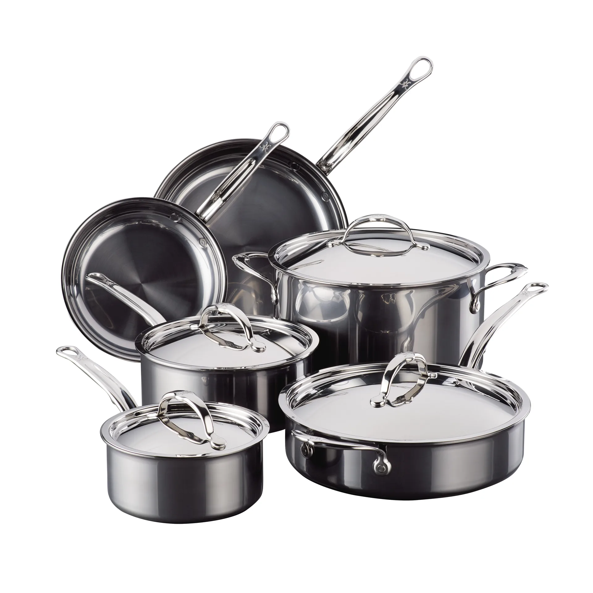 Hestan Nanobond pot and pan set, 10 pieces Hestan