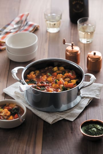 Hestan Nanobond pot with lid 7.6 L - Stainless steel - Hestan