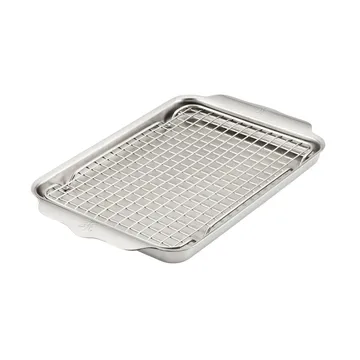 Hestan OvenBond sauté pan with oven rack - Stainless steel, 24x39 cm - Hestan