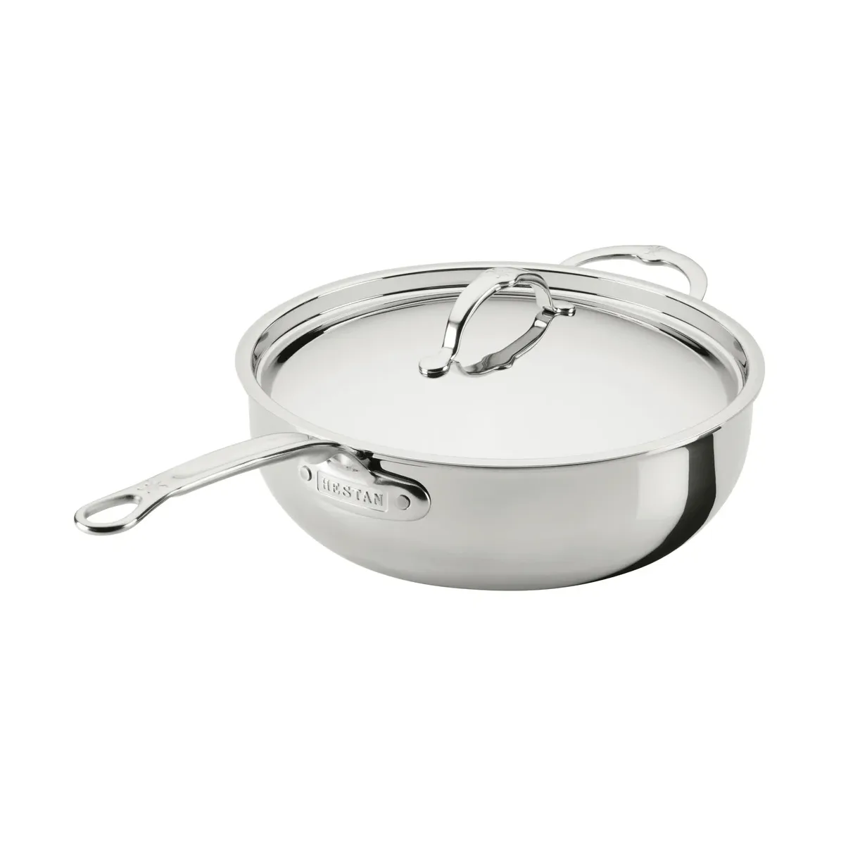 Hestan ProBond Luxe frying pan with lid, Stainless steel, auxiliary handle Hestan