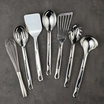 Hestan Provisions kitchen utensil set - Stainless steel, 8 pieces - Hestan