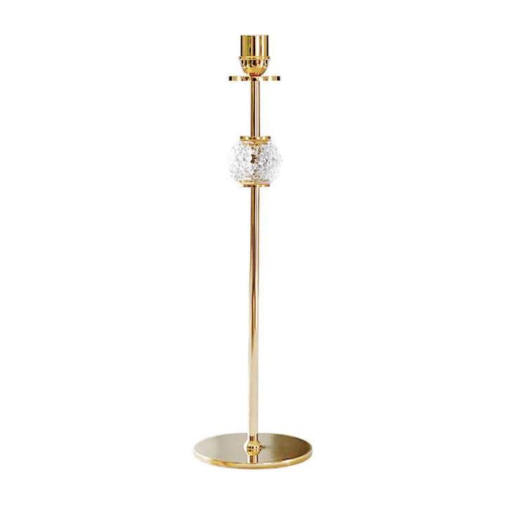 Alba candle sticks 40 cm, Solid brass and glass Hilke Collection