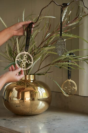 Amico vase Ø29 cm - Solid brass - Hilke Collection
