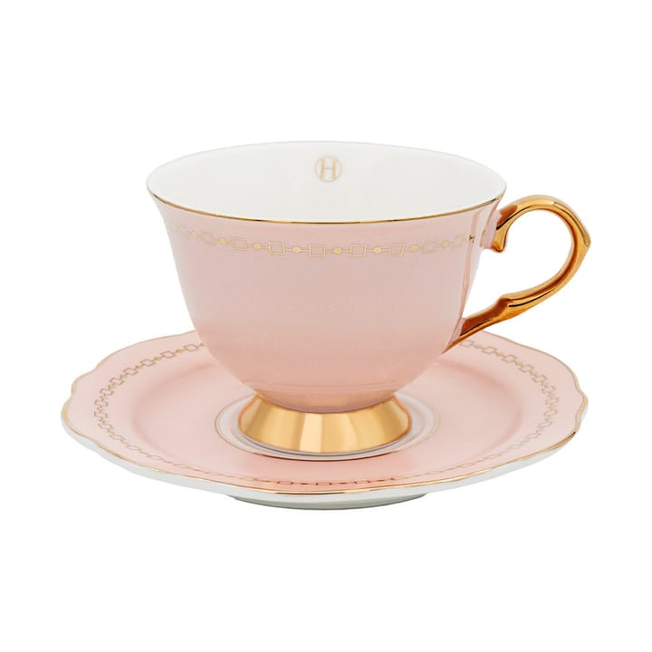 Anima Cielo Rosa cup with saucer, 22 cl Hilke Collection