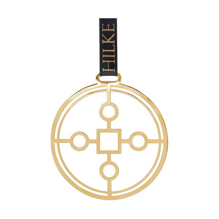 Anima Gemella 1 tree ornament - Brass - Hilke Collection