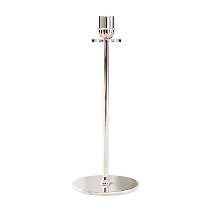 Chiaro Di Luna candle sticks 30 cm, Nickel-plated brass Hilke Collection