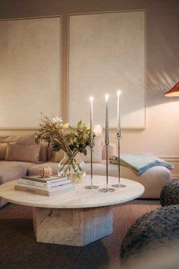 Chiaro Di Luna candle sticks 35 cm - Nickel-plated brass - Hilke Collection