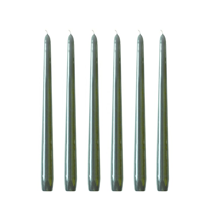 Herrgårdsljus candles 30 cm 6-pack  - Antique green - Hilke Collection